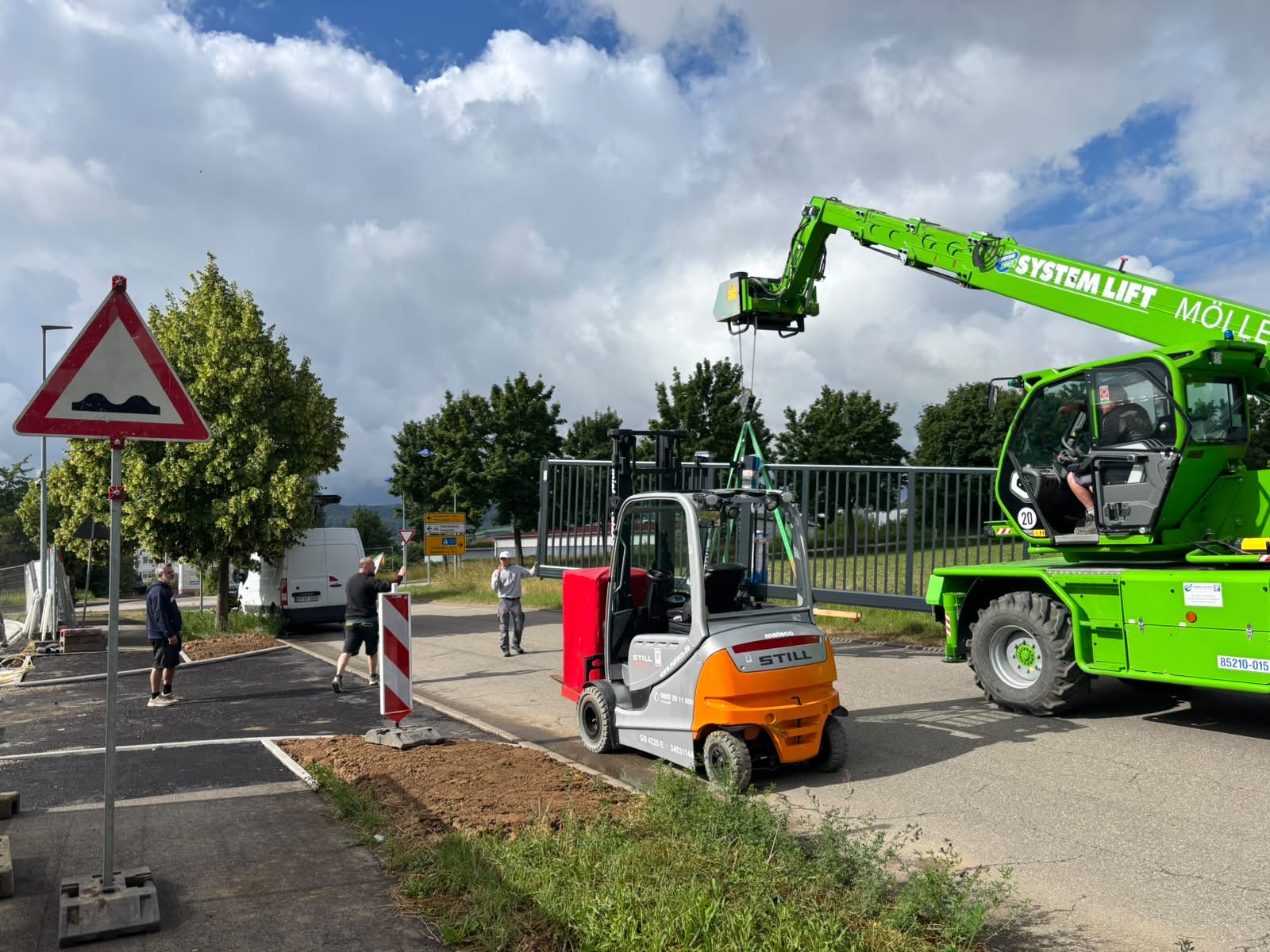 Rohbau Drive-Up-Park Öhringen