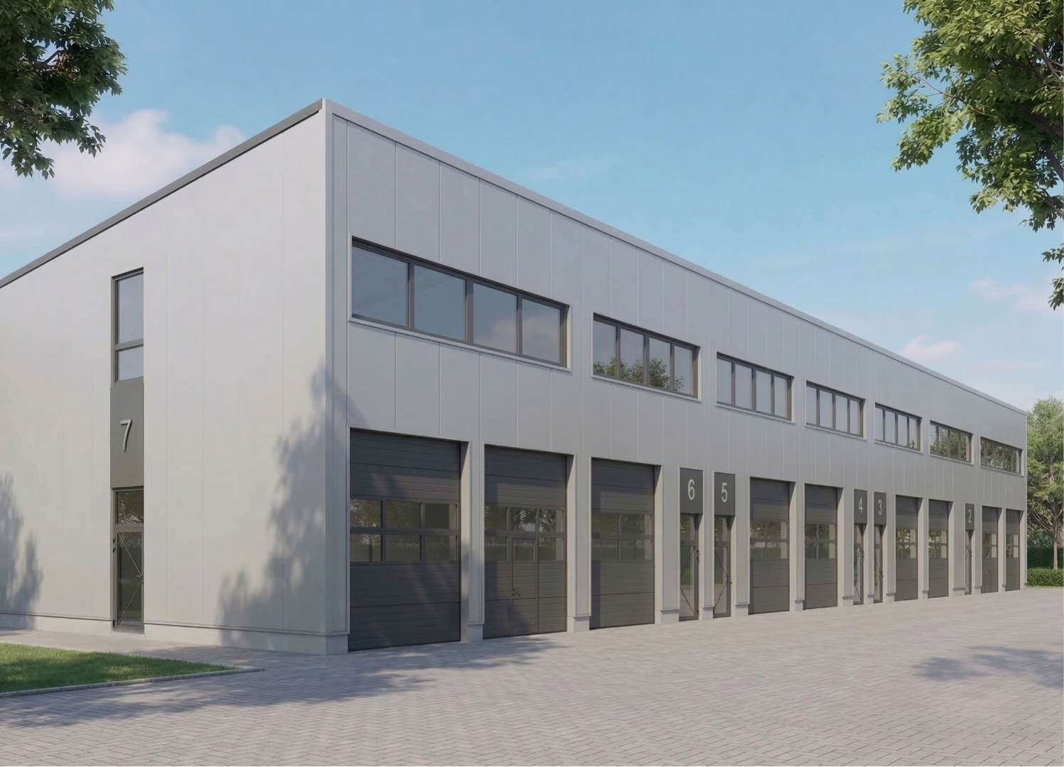 Baustellenaufnahme Business und Storage Park Talheim