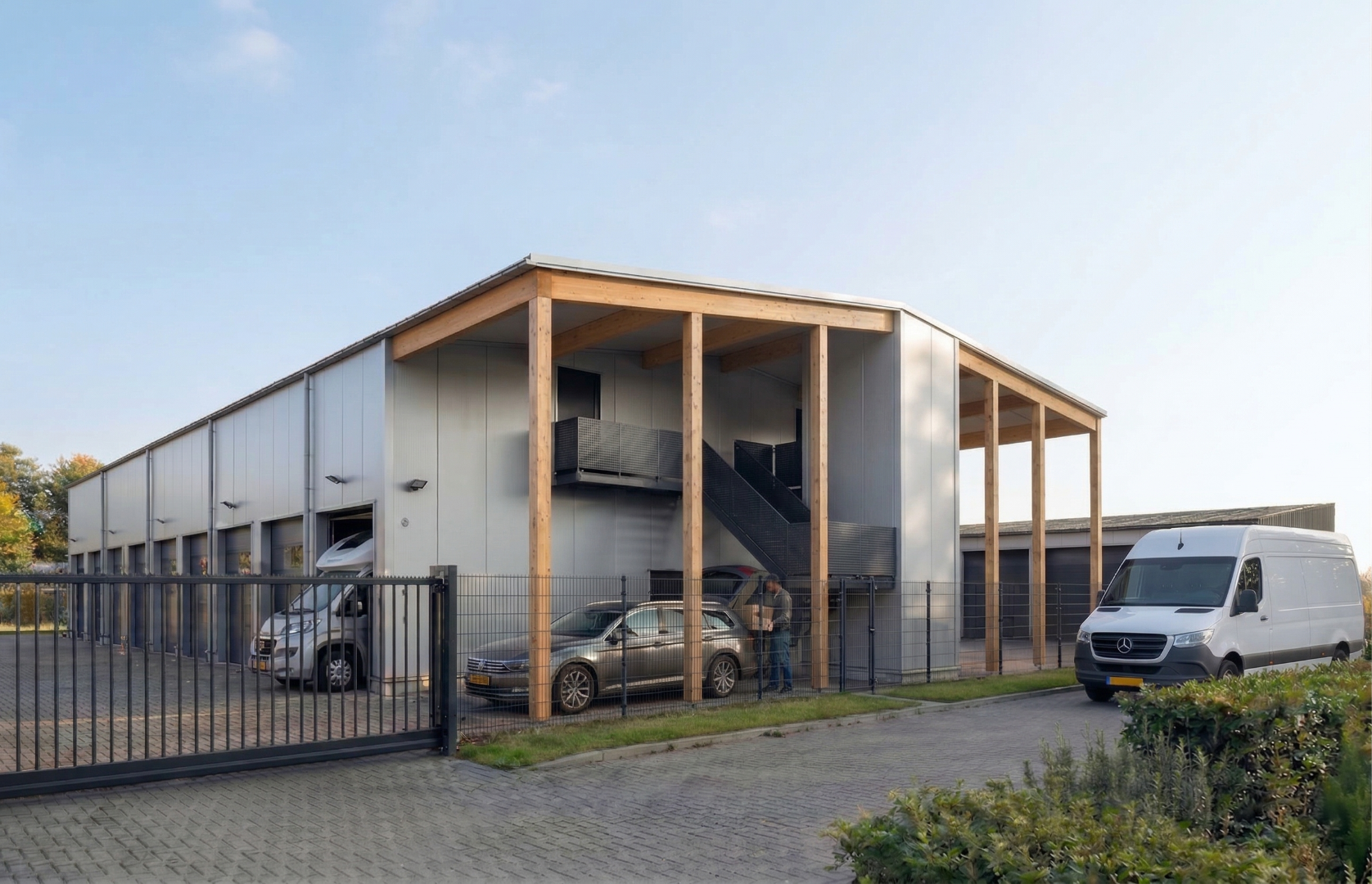 Baustellenaufnahme Hybrid Storage Park Teltow